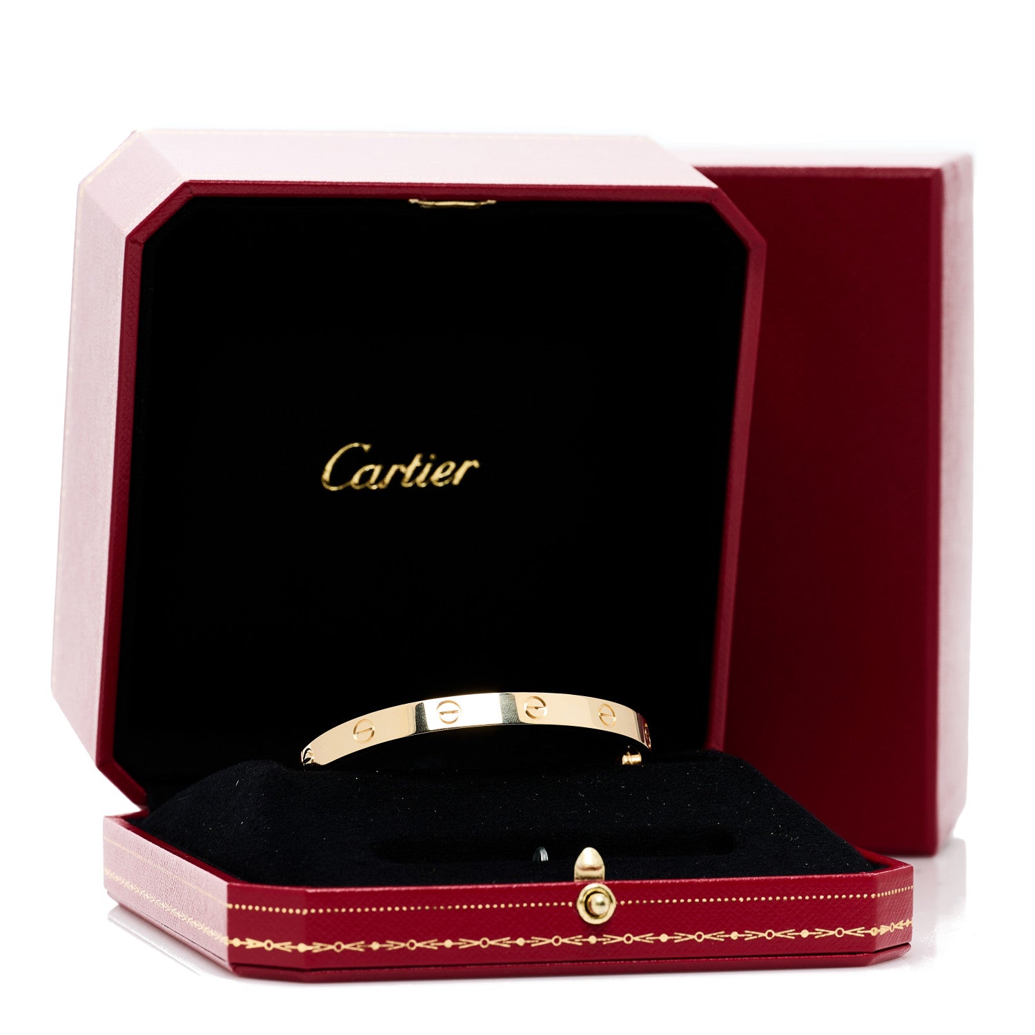 Cartier 18K Yellow Gold LOVE Bracelet 18 9 of 9