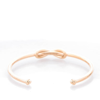 Tiffany 18K Rose Gold Infinity Cuff Bracelet 3 of 5
