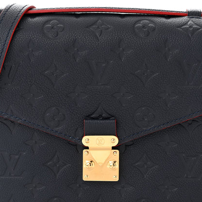 Louis Vuitton Empreinte Pochette Metis Marine Rouge 6 of 9