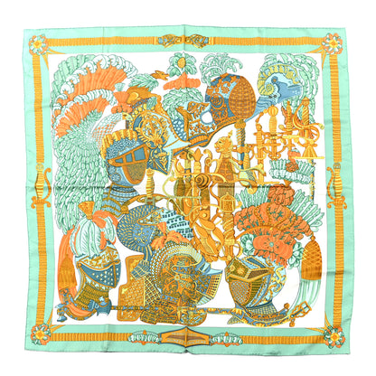 Hermes Silk Armets Panache Scarf 90 2 of 9