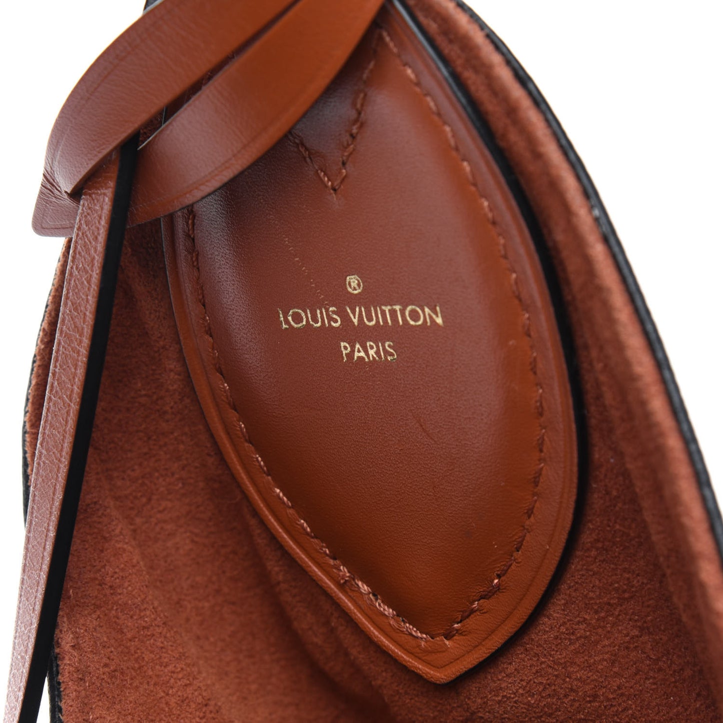 Monogram Flower Hobo Caramel
