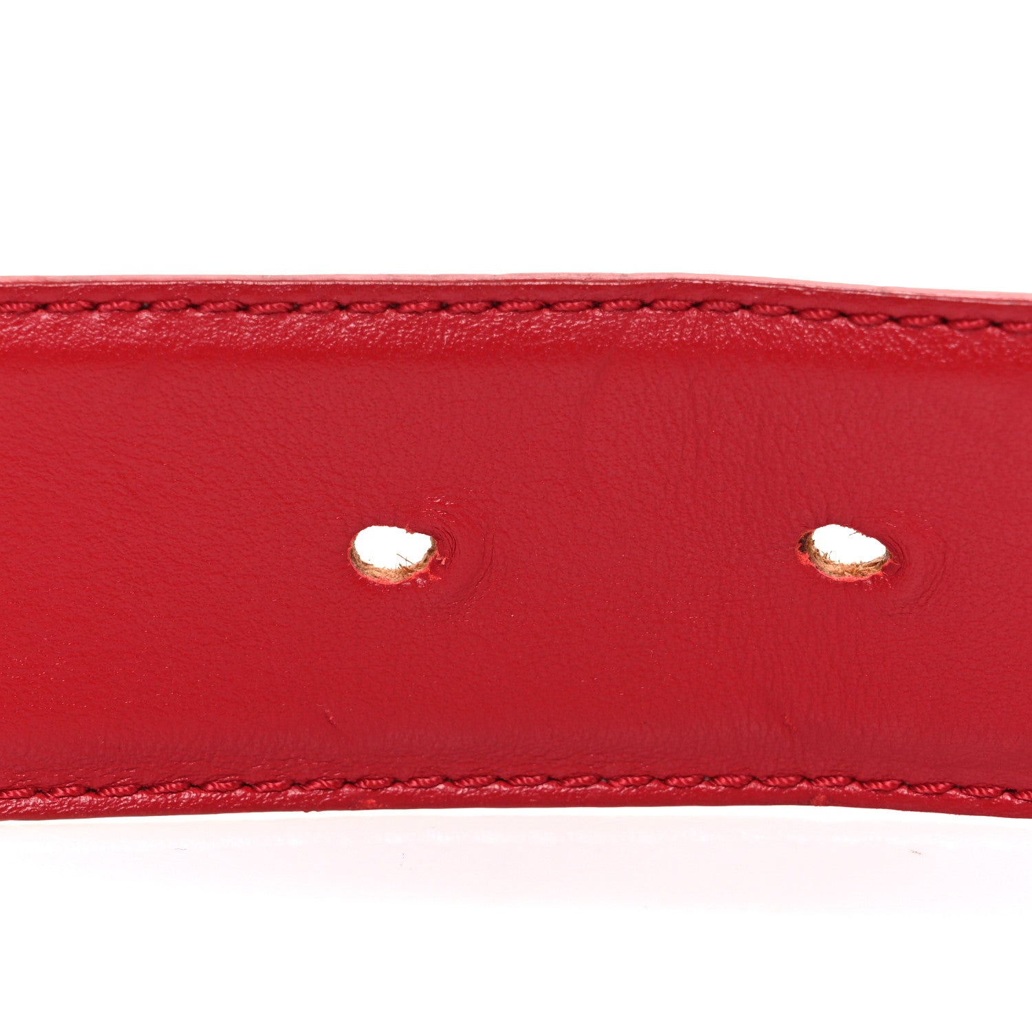 Versace Calfskin Tonal 3cm La Medusa Belt 110 44 Red 7 of 8