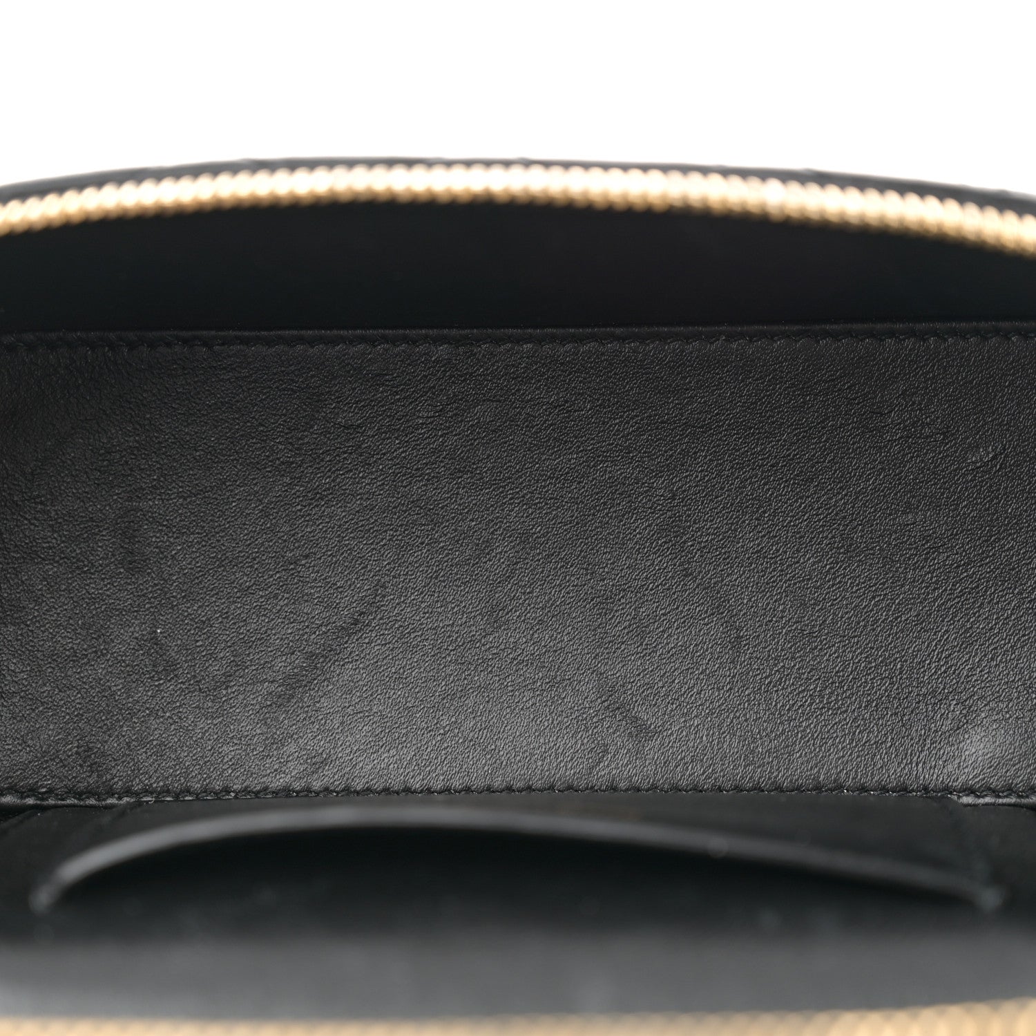 Saint Laurent Lambskin Quilted Mini Gaby Vanity Case Black 5 of 13