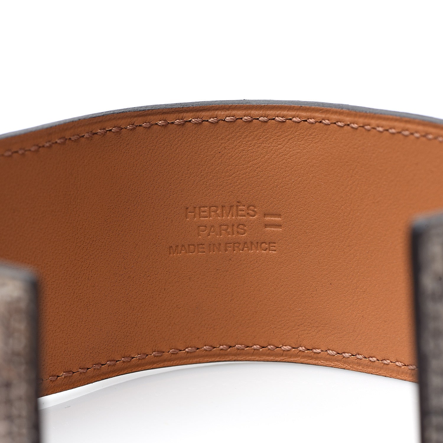 Hermes Lizard Collier De Chien CDC Bracelet S Ombre 4 of 5