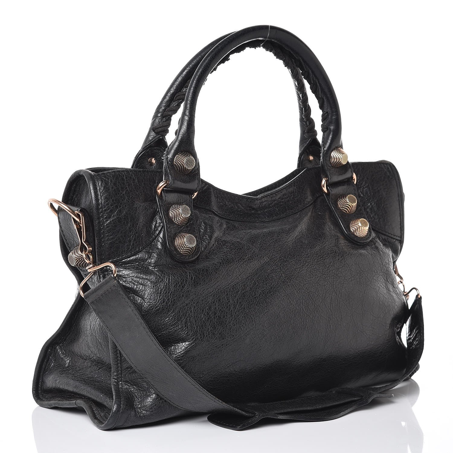 Balenciaga Agneau Giant 21 Rose Gold Hardware City Black 4 of 8