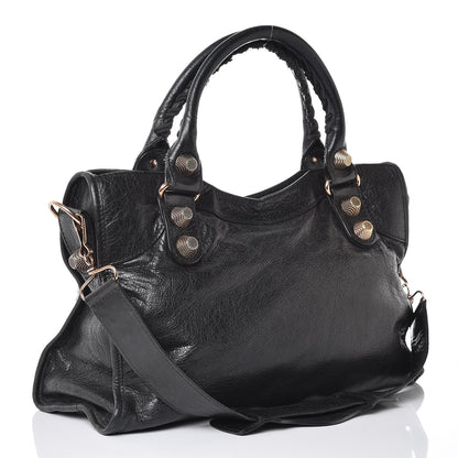 Balenciaga Agneau Giant 21 Rose Gold Hardware City Black 4 of 8