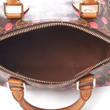 Louis Vuitton Monogram Cerises Speedy 25 4 of 8
