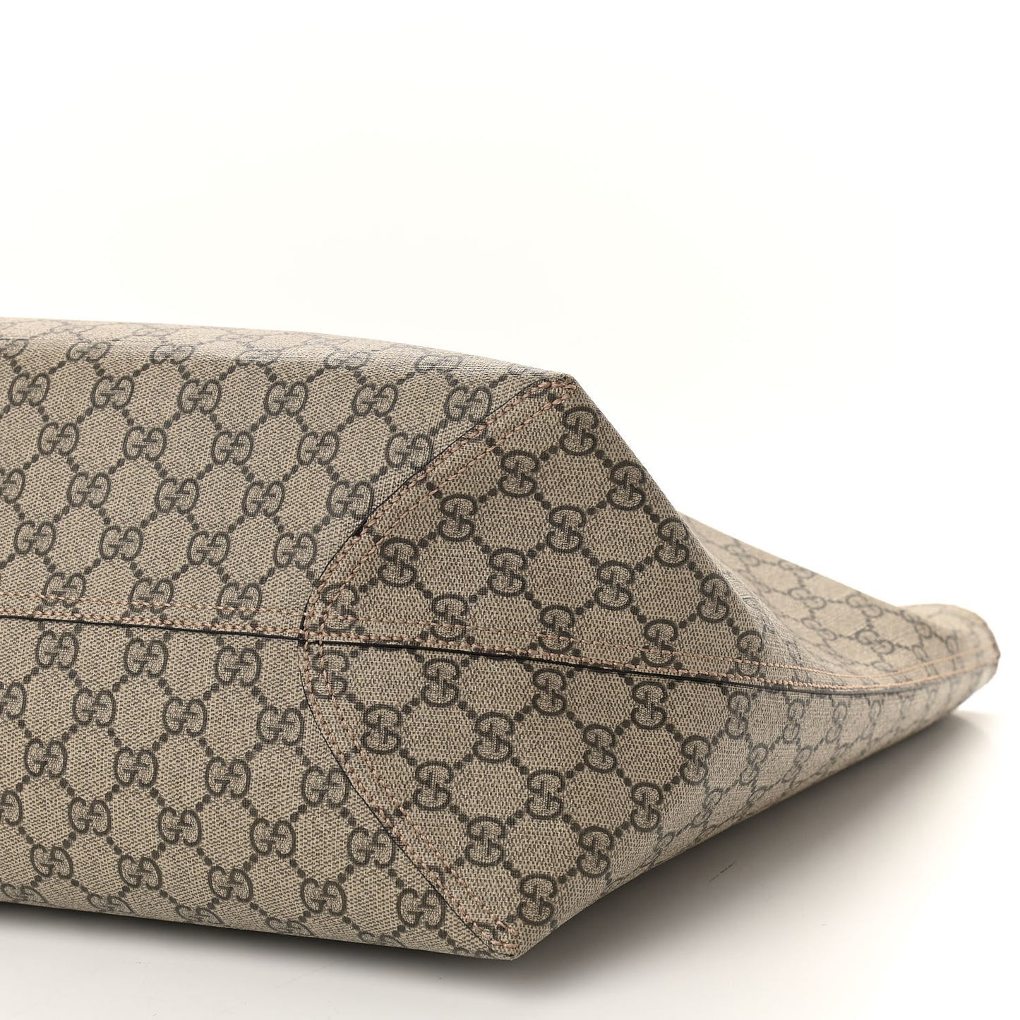 GG Supreme Monogram Medium Ophidia Shopping Tote Ebony