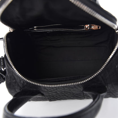 Alexander Wang Pebbled Lambskin Mini Rockie Black Rhodium Hardware 5 of 7
