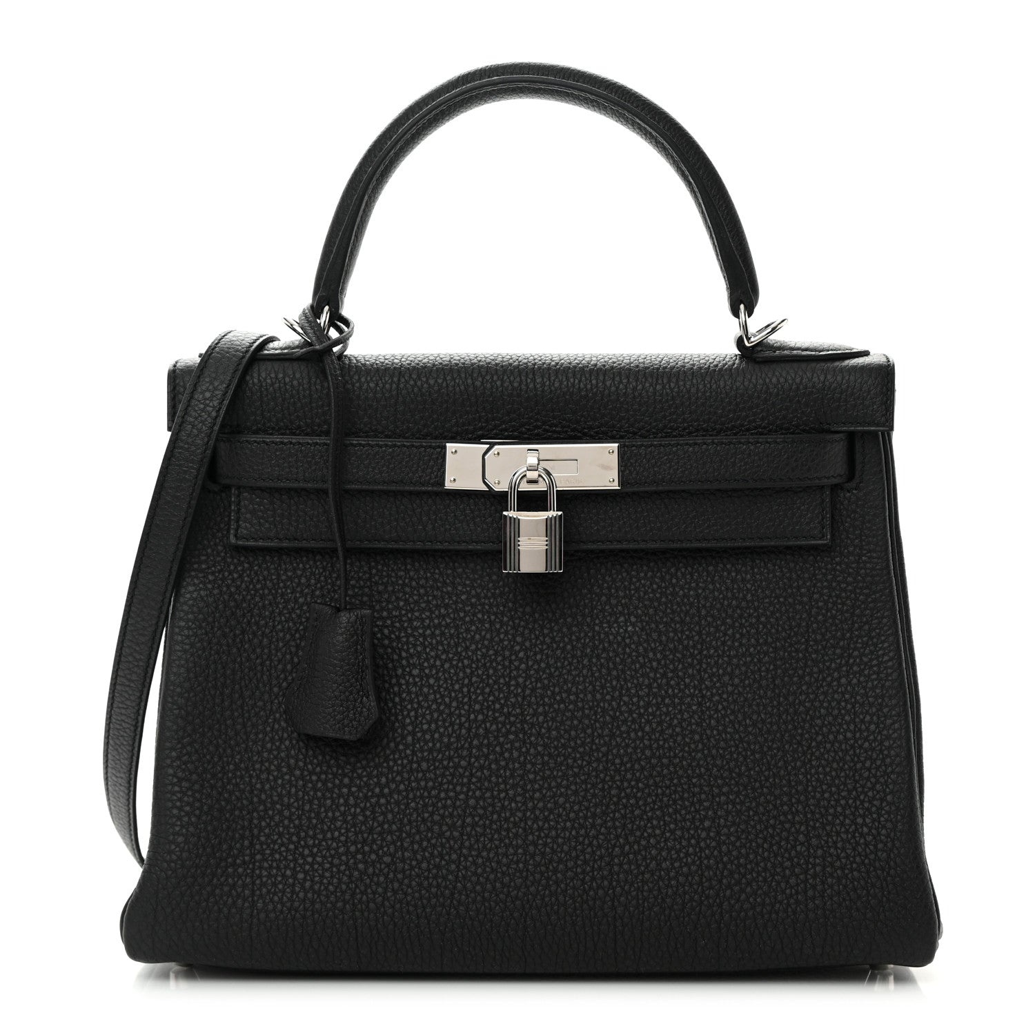 Hermes Togo Kelly Retourne 28 Black 1 of 16