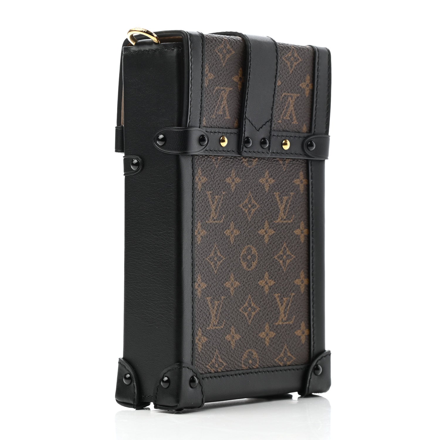 Louis Vuitton Monogram Pochette Trunk Verticale Black 2 of 8