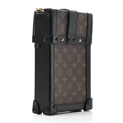 Louis Vuitton Monogram Pochette Trunk Verticale Black 2 of 8