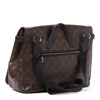 Louis Vuitton Monogram Macassar Drake Messenger 3 of 8
