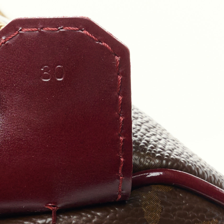 Louis Vuitton Monogram Mirage Speedy 30 Bordeaux 7 of 14