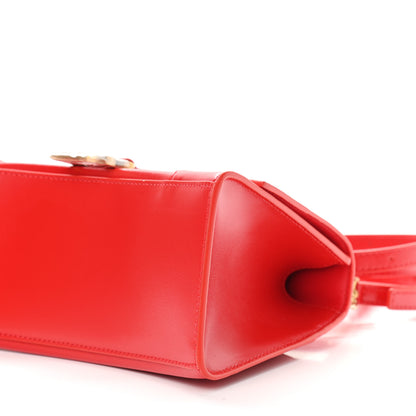 Balenciaga Shiny Box Calfskin Small Hourglass Top Handle Bag Bright Red 8 of 8