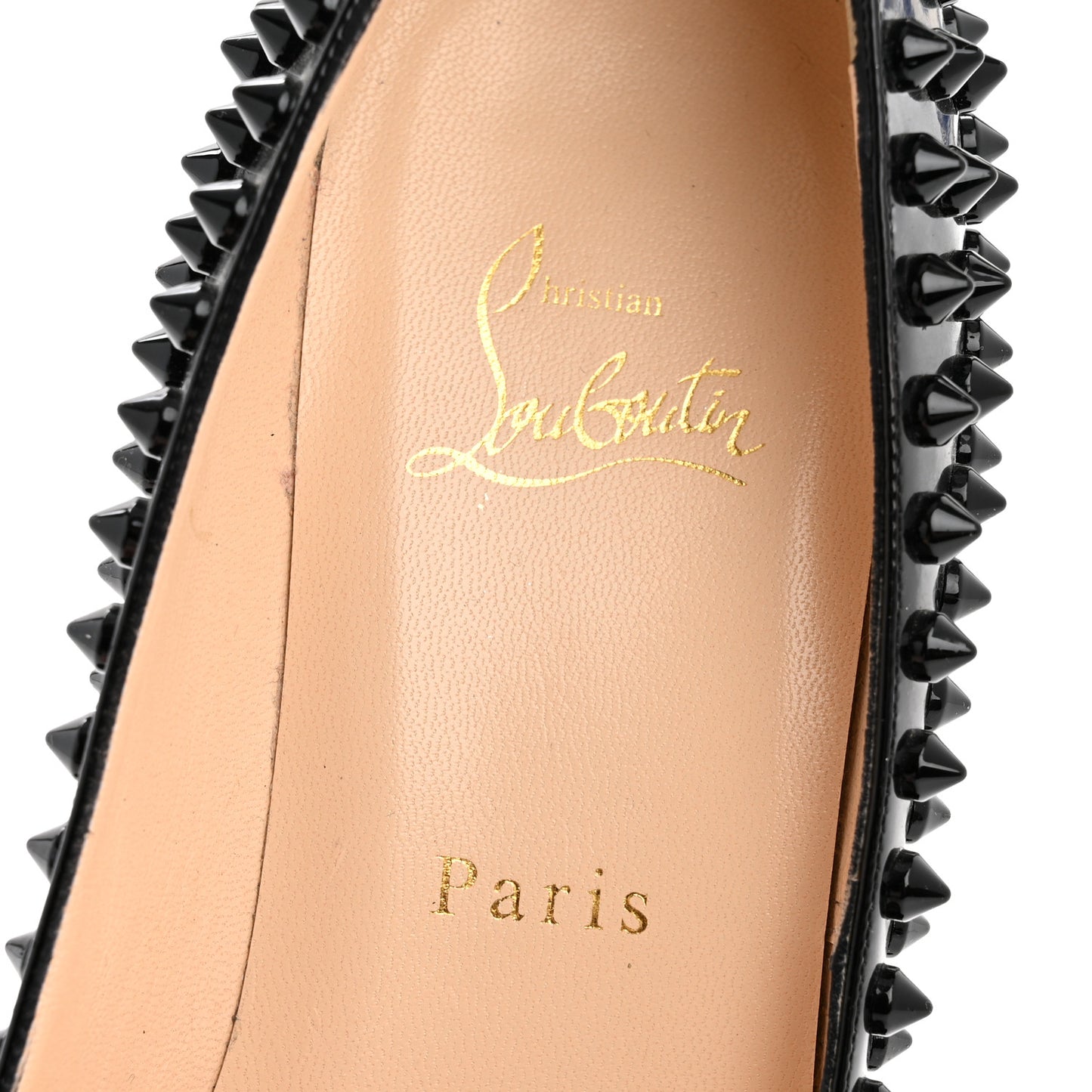 Patent Pigalle Spikes 85 Pumps 38.5 Black