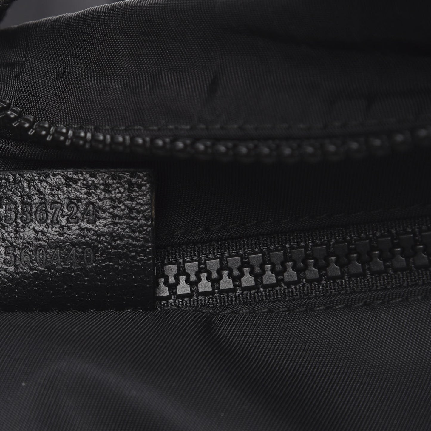 Nylon Twill 80s Logo Patch Backpack Black