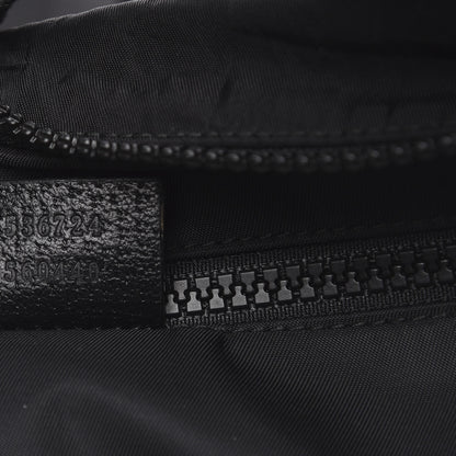 Gucci Nylon Twill 80s Logo Patch Backpack Black 6 of 9