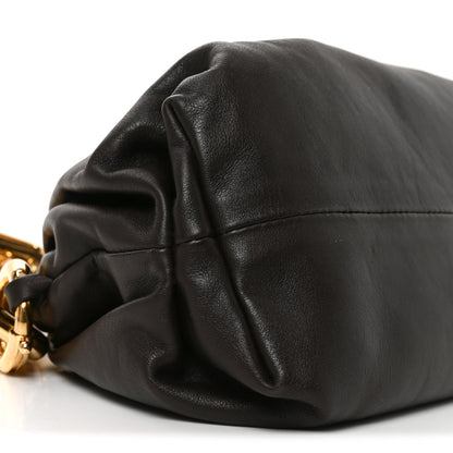 Bottega Veneta Calfskin The Pouch Chain Grape 9 of 10