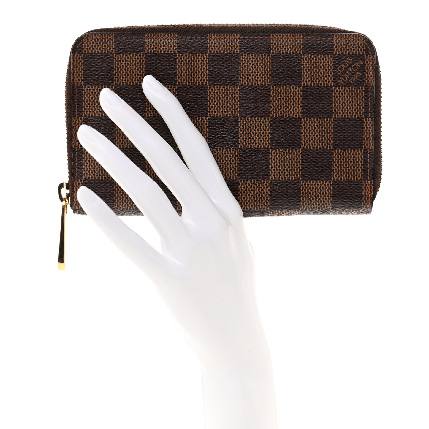 Damier Ebene Zippy Compact Wallet