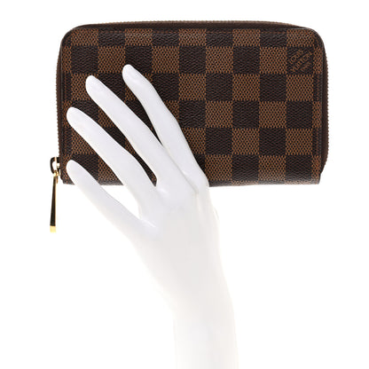 Louis Vuitton Damier Ebene Zippy Compact Wallet 2 of 6