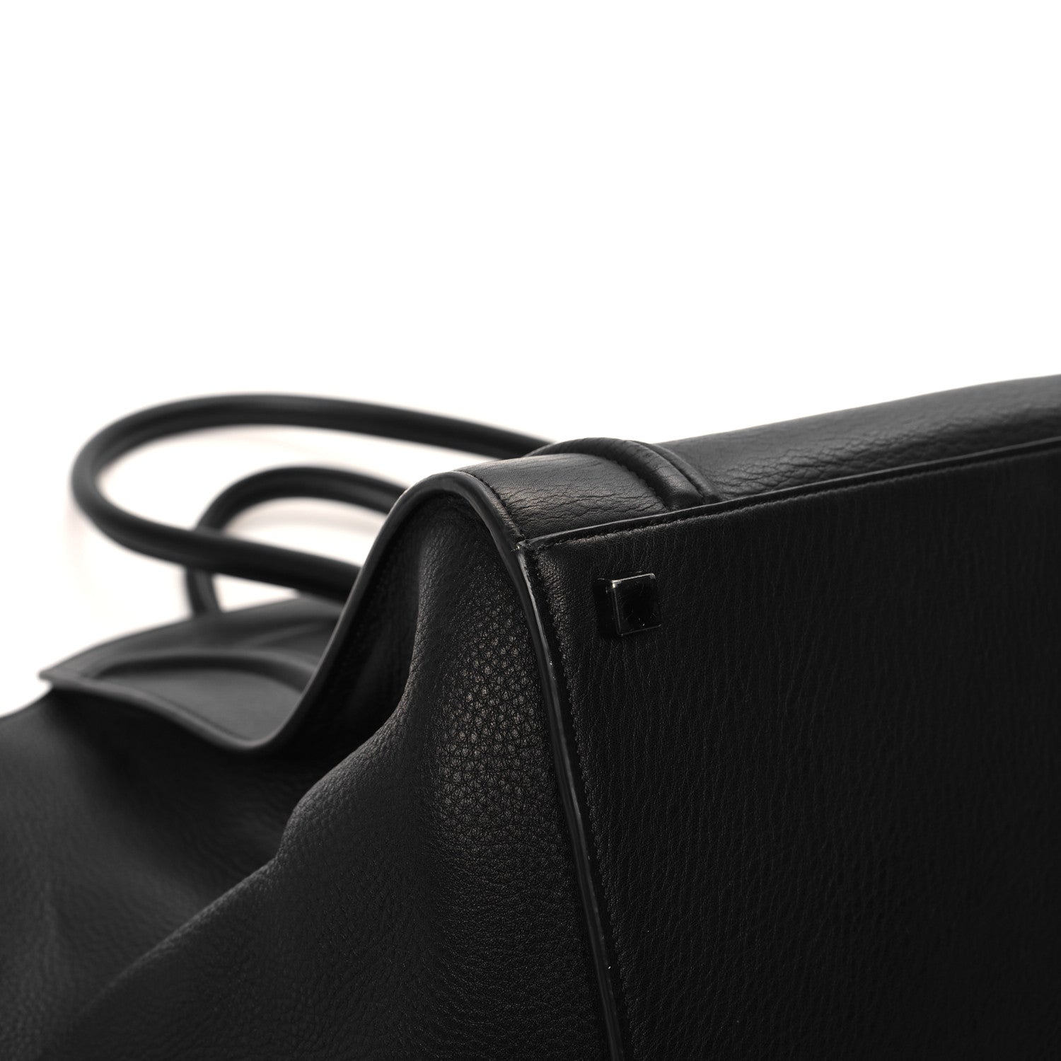 Celine Supple Calfskin Medium Phantom Luggage Black 9 of 12