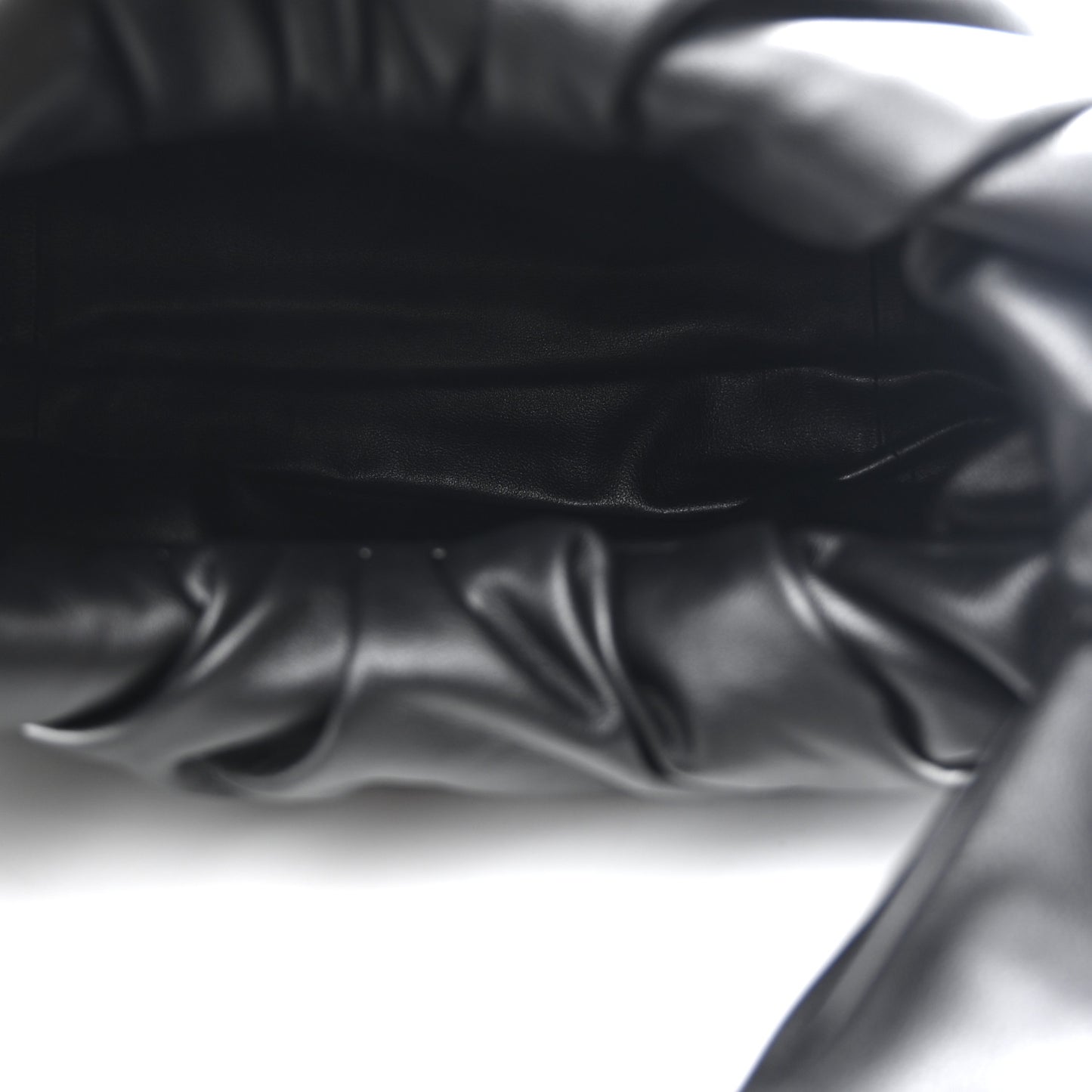 Smooth Butter Calfskin Small The Shoulder Pouch Black