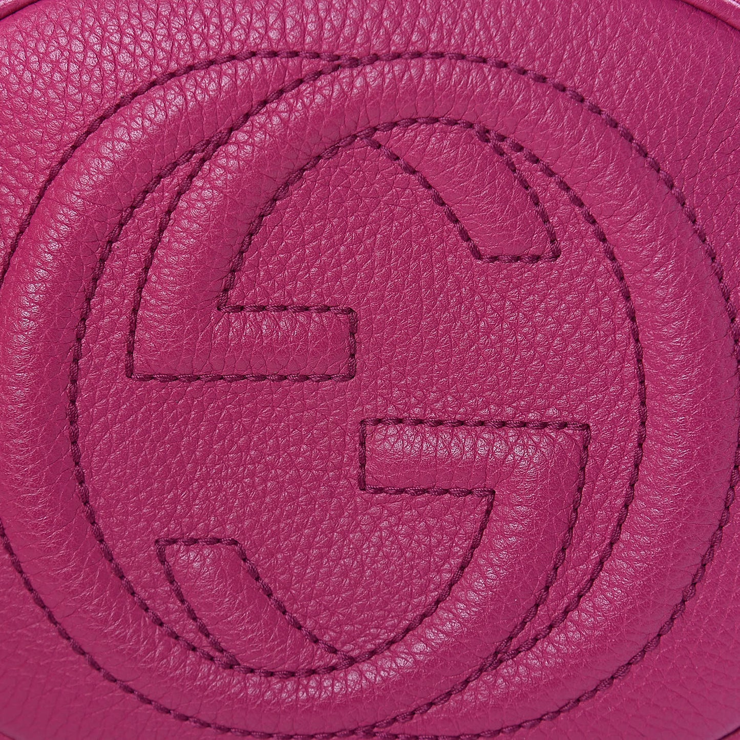 Cellarius Calfskin Mini Soho Chain Bag Bright Bouganville