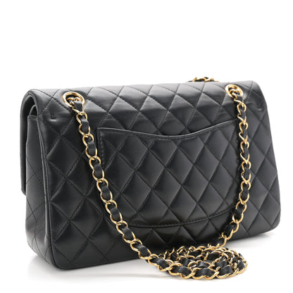 Chanel Lambskin Quilted Medium Double Flap Black 3 of 11