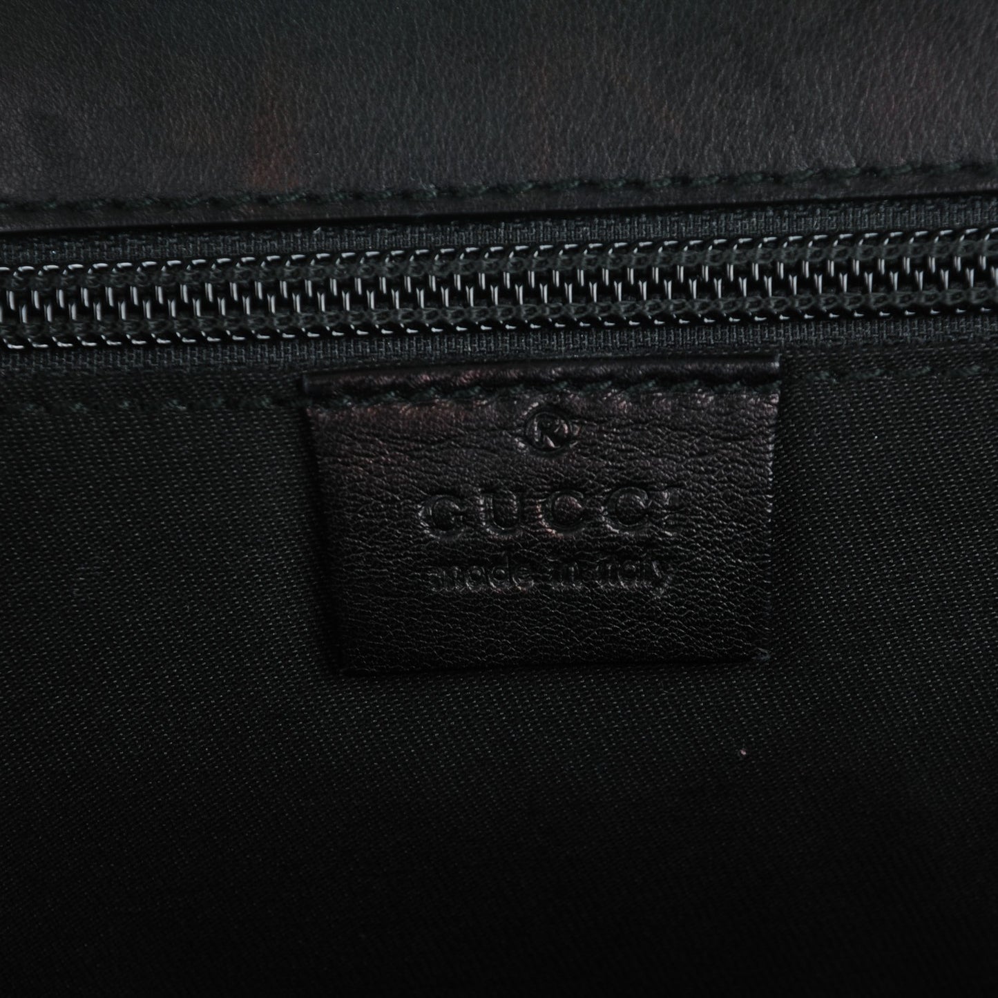 Guccissima Large Laptop Briefcase Black