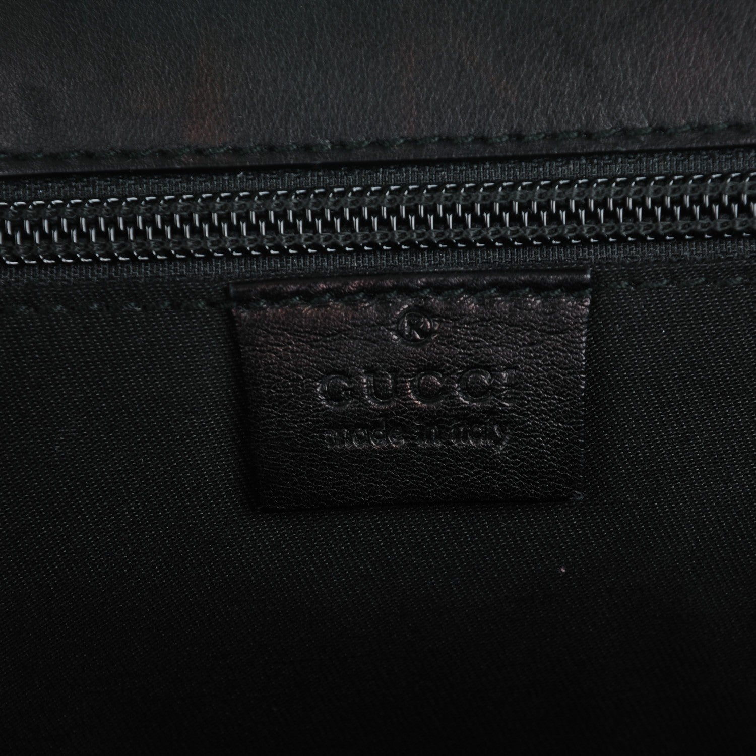 Gucci Guccissima Large Laptop Briefcase Black 7 of 10