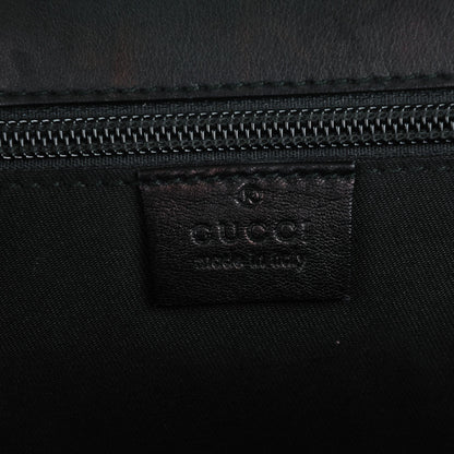 Gucci Guccissima Large Laptop Briefcase Black 7 of 10