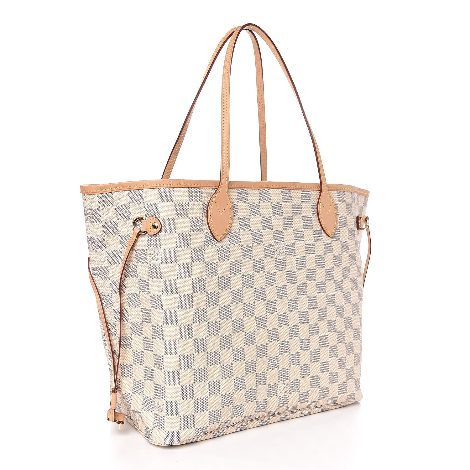 Louis Vuitton Damier Azur Neo Neverfull MM 3 of 14