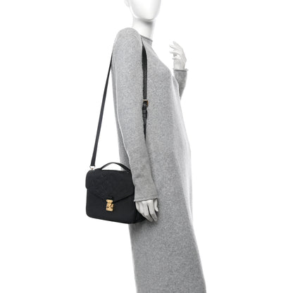 Louis Vuitton Empreinte Pochette Metis Black 2 of 11