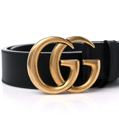 Gucci Calfskin Double G 40mm Belt 110 44 Black 5 of 6