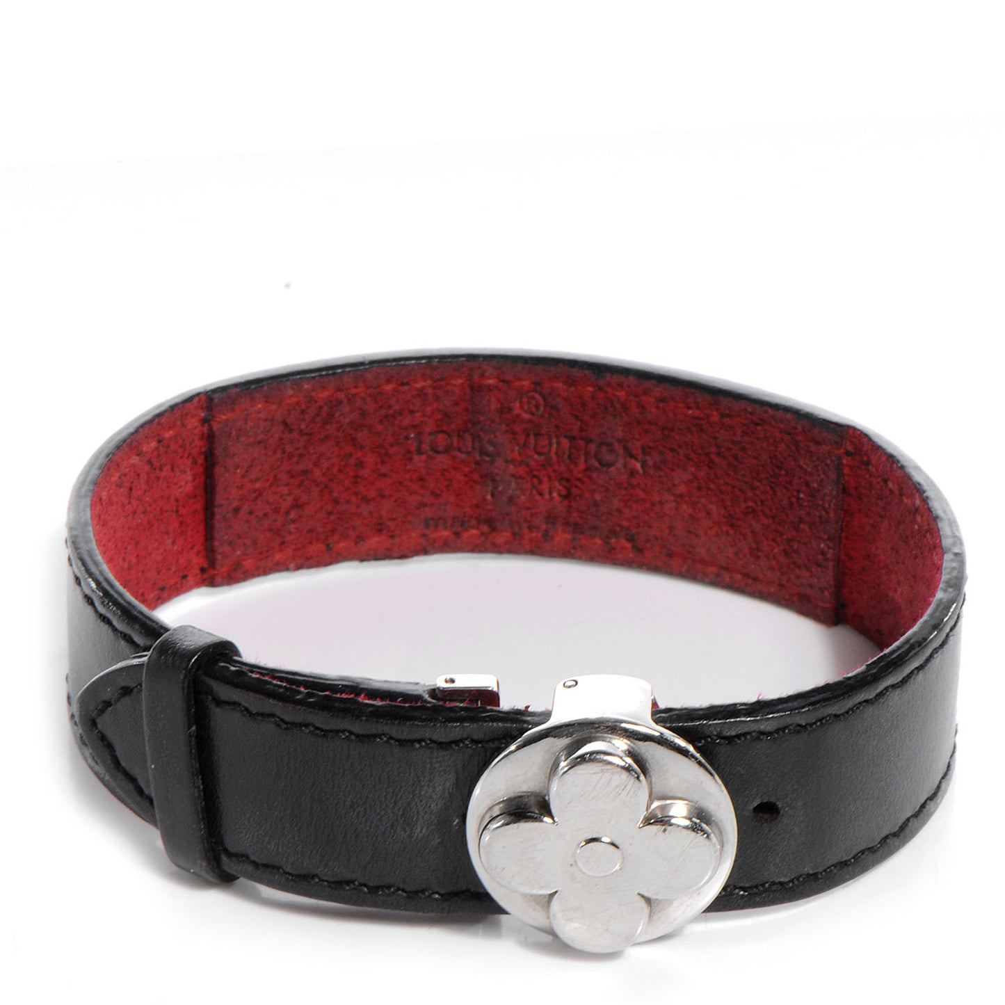 Mat Monogram Wish Bracelet Black