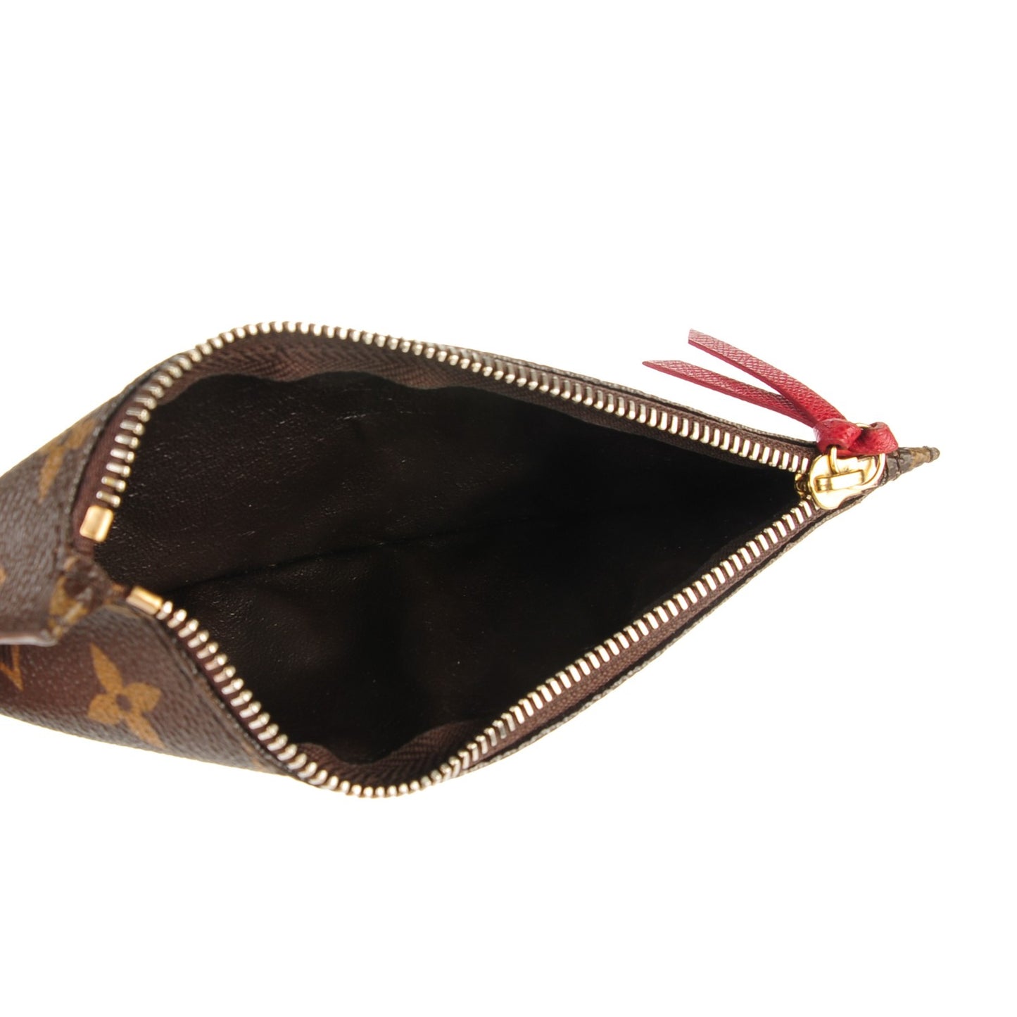 Monogram Josephine Wallet Zippered Insert Fuchsia