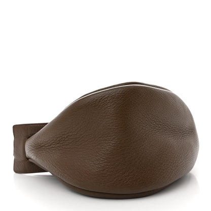 The Row Grained Calfskin Small Slouchy Banana Bag Muschio 4 of 14