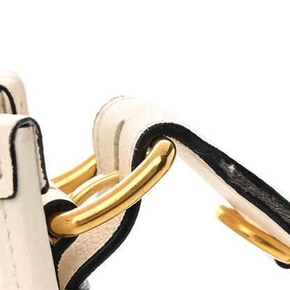 Prada Vitello Daino Hobo Messenger Bag White 12 of 15