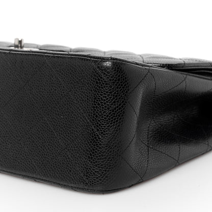 Chanel Caviar Quilted Jumbo Double Flap Black 11 of 11
