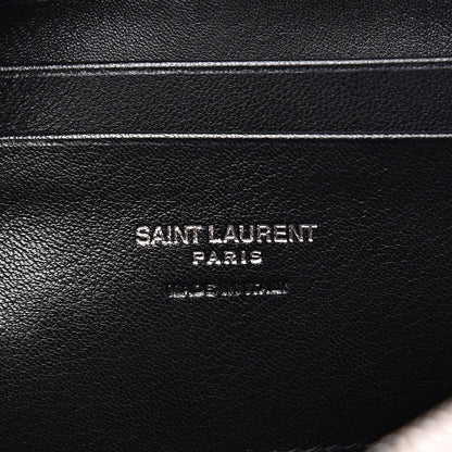 Saint Laurent Grain De Poudre Matelasse Monogram Mini Lou Camera Bag Marble Pink 5 of 9