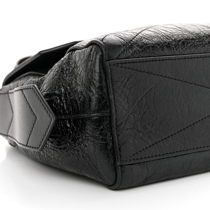 Givenchy Creased Patent Calfskin Small ID Flap Black 9 of 10