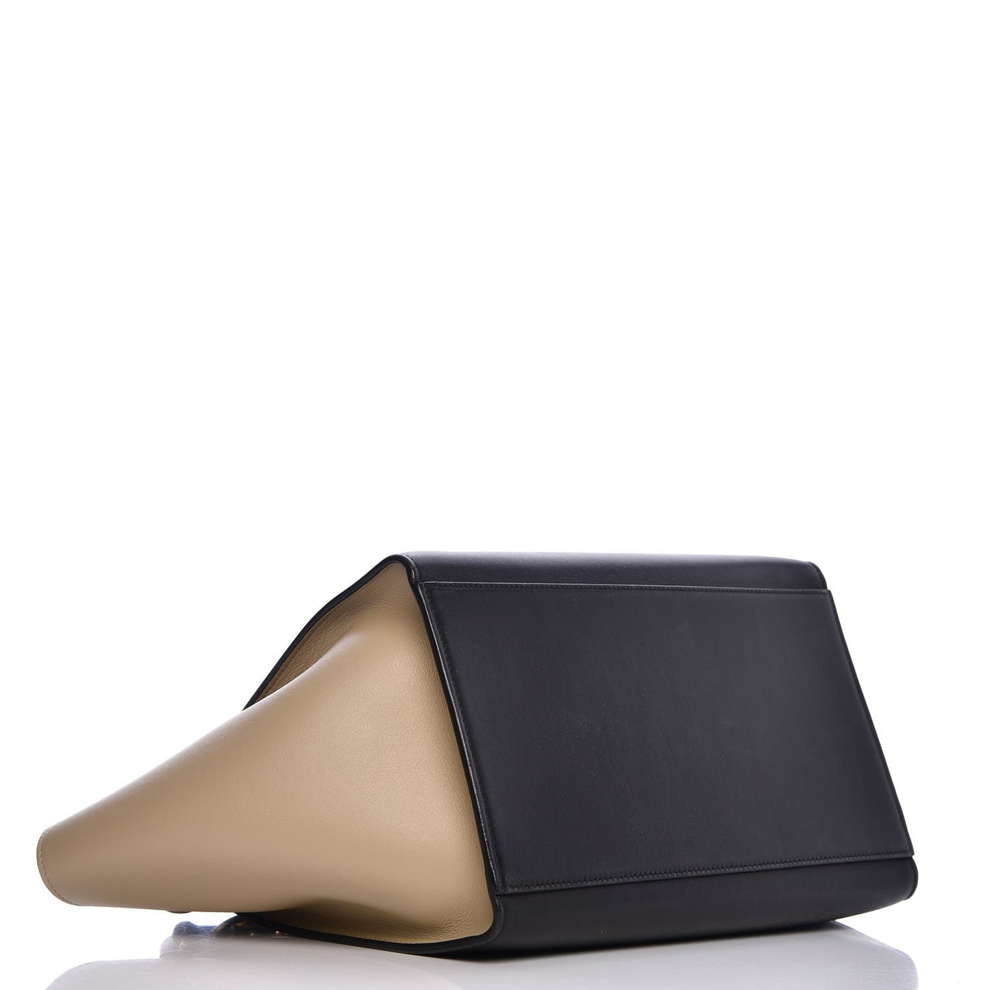 Elephant Calfskin Small Tri-color Trapeze