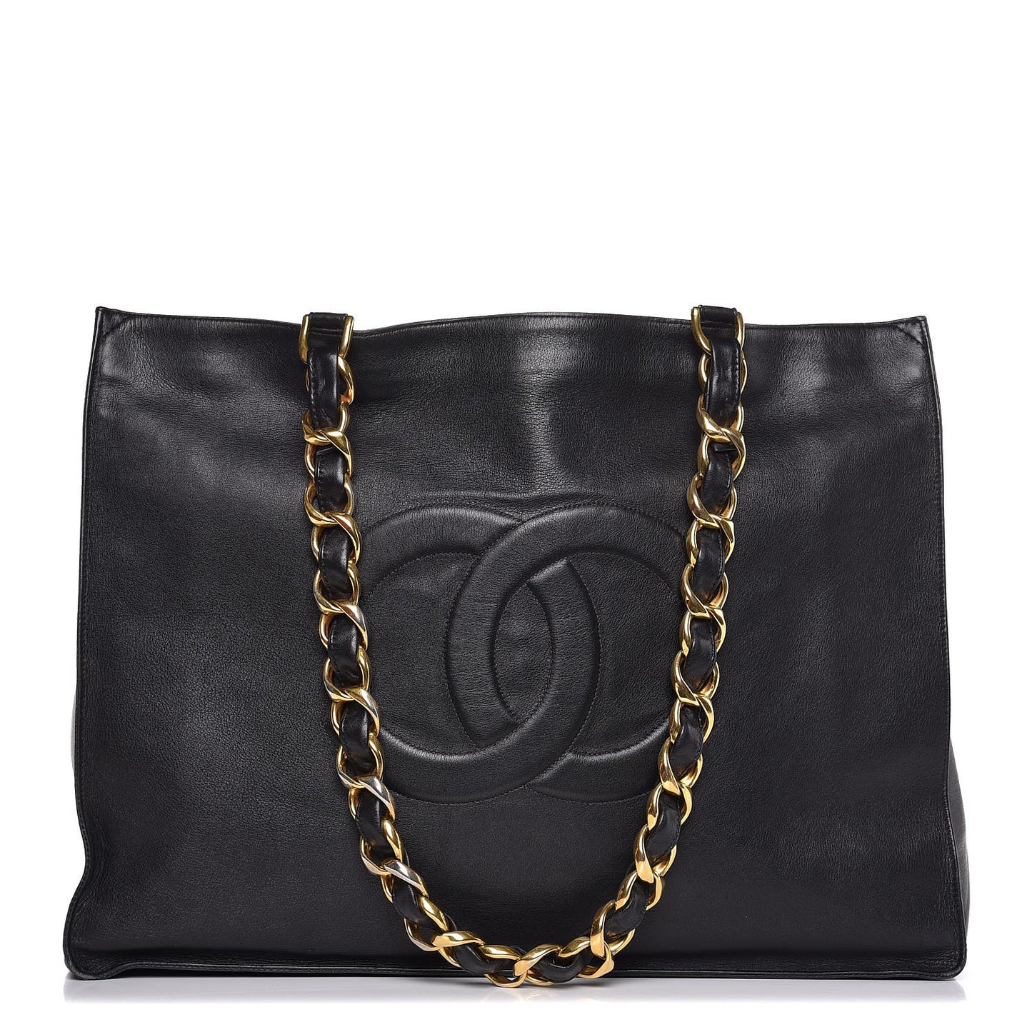 Lambskin CC Tote Black
