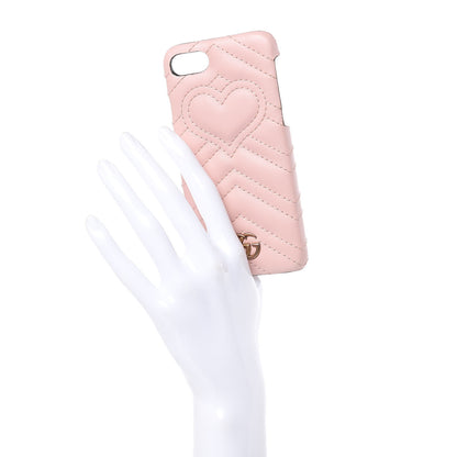 Gucci Calfskin Matelasse Marmont iPhone 7 Case Pink 2 of 7