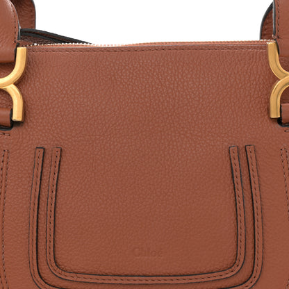 Chloe Calfskin Small Marcie Satchel Tan 8 of 11