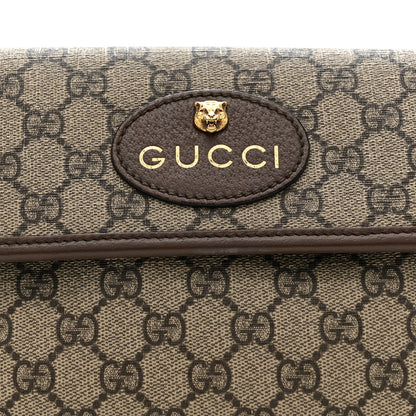 Gucci GG Supreme Monogram Neo Vintage Web Belt Bag Brown 9 of 16