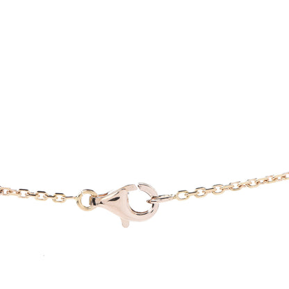 Van Cleef & Arpels 18K Rose Gold Vintage Alhambra Pendant Necklace 5 of 8