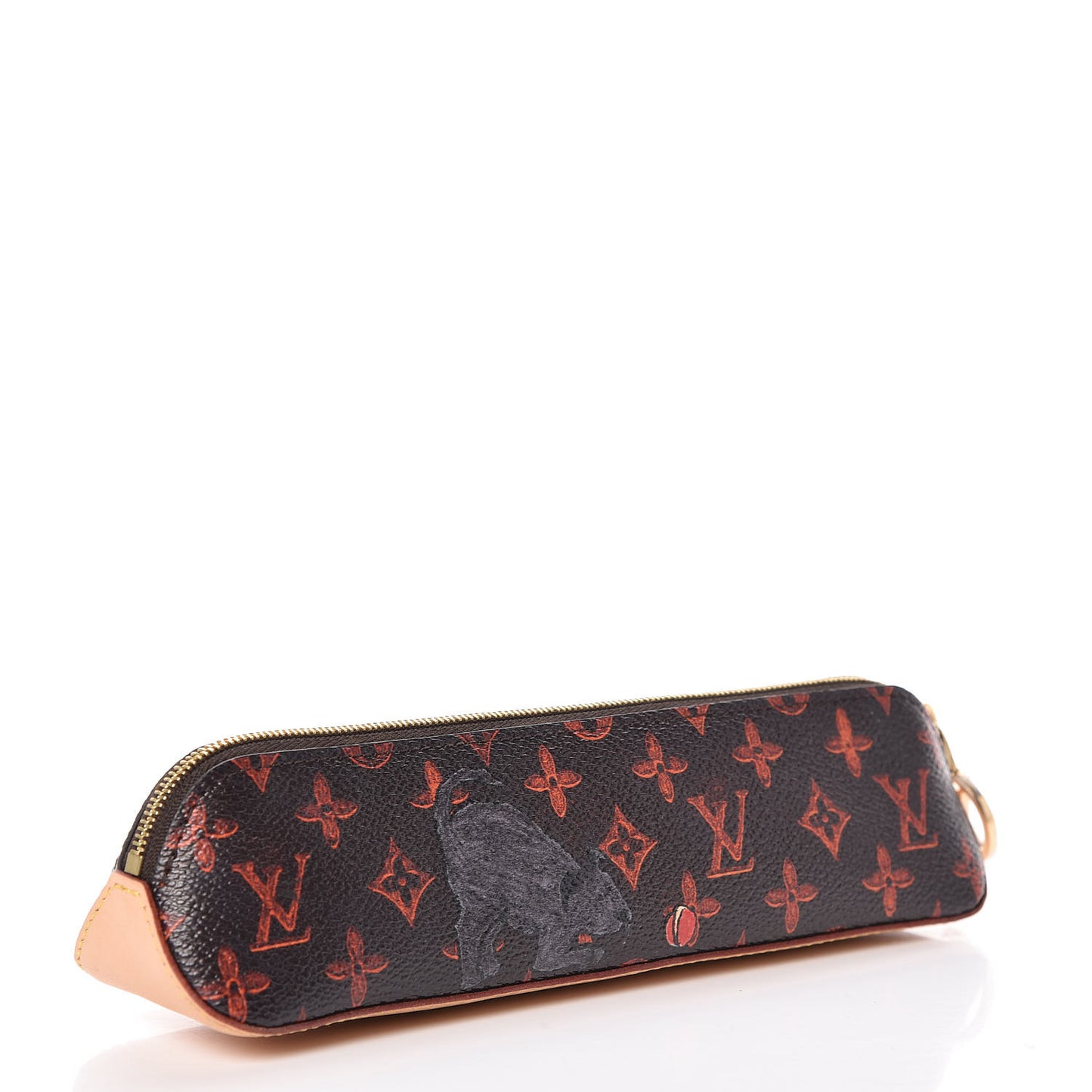 Catogram Elizabeth Pouch Orange Marron