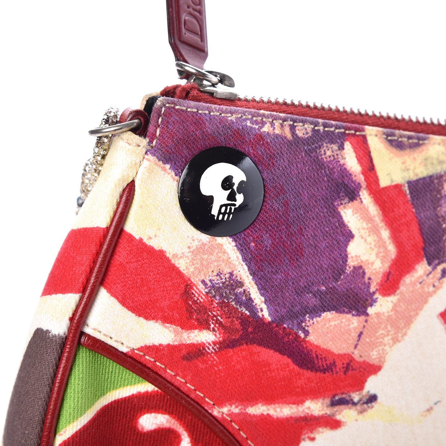 Canvas Le Victim Mini Saddle Pochette Red
